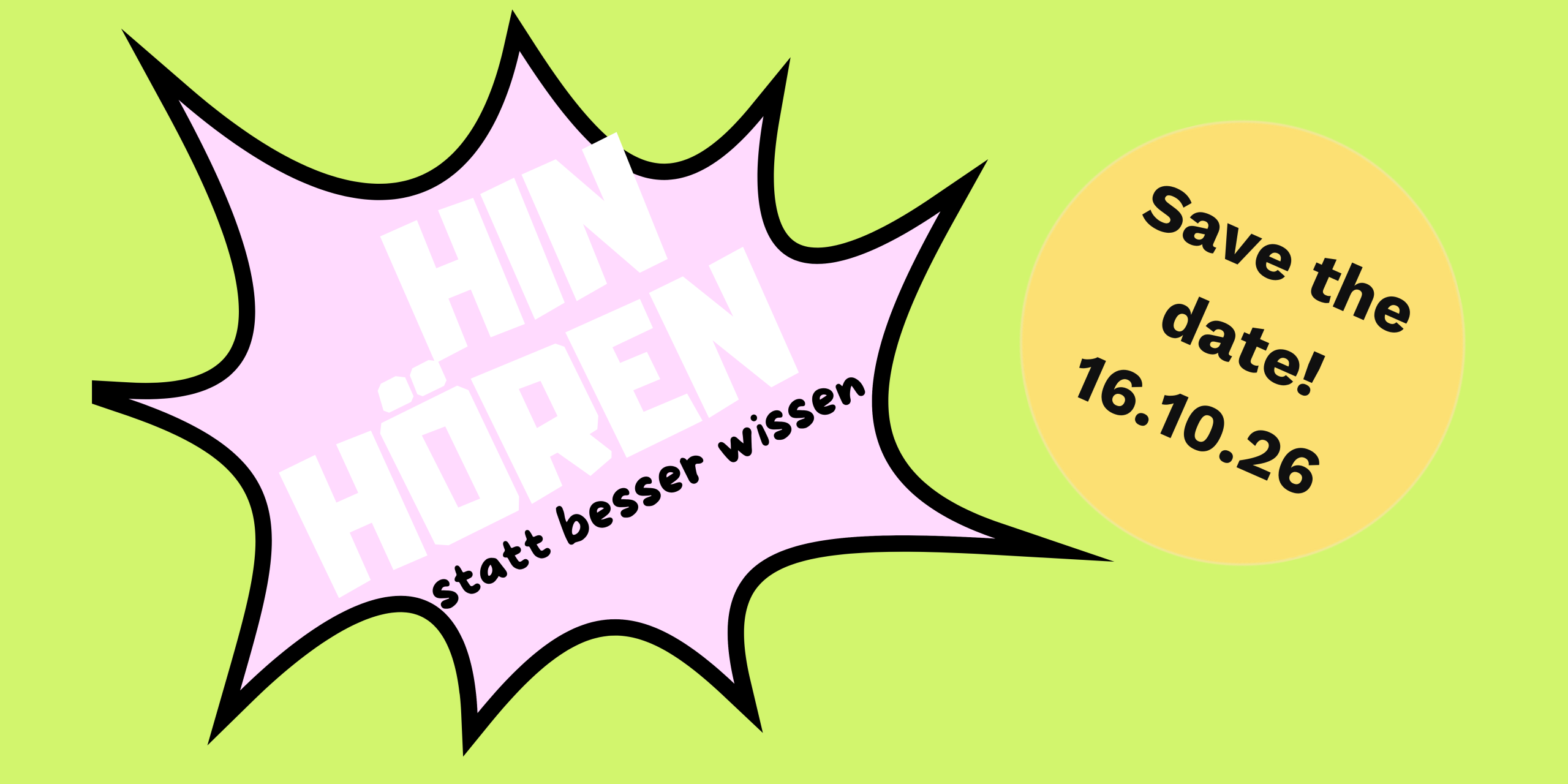 Hinhören statt Besserwissen